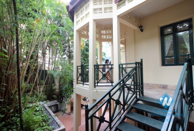 House with yard available for rent in To Ngoc van, Tay Ho district, Hanoi